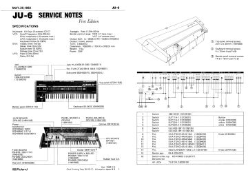 Roland-Juno 6_JU 6-1982.Keyboard preview